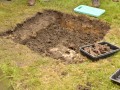 Lose soil in Test Pit 2.